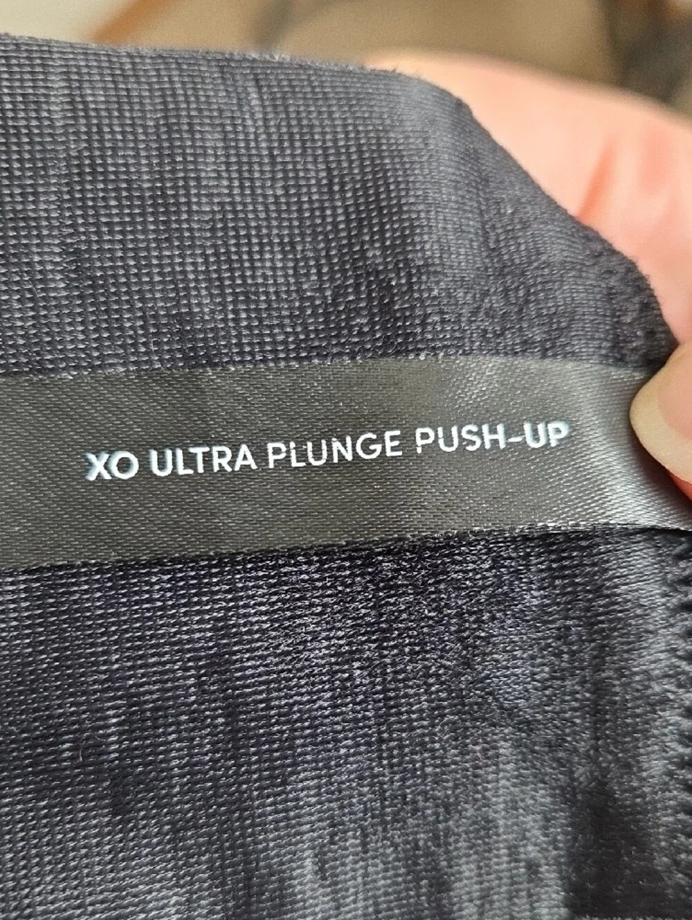 torrid Black Lace Underwire XO Ultra Plunge Push Up Bra